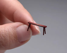 Load image into Gallery viewer, 1:64 Painted Figure Model Miniature Resin Diorama Sand Vintage Table Chair Set