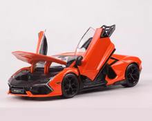 Load image into Gallery viewer, Bburago 1:24 Orange Revuelto Racing Sports Model Diecast Metal CarNew