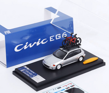 Load image into Gallery viewer, SW 1:64 JDM Silver EG6 Civic SIR Hatchback Sports Model Diecast Metal Car New