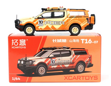 Load image into Gallery viewer, XCARTOYS 1:64 Orange POER Sport Pickup Truck Cross Model Diecast Metal Car New Collection