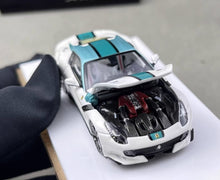 Load image into Gallery viewer, SH 1:64 White Decal F12 TDF V12 Racing Sports Model Diecast Metal Car New Collection