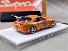 Load image into Gallery viewer, FS 1:64 Orange Supra A80 Convertible Figure Sports Model Diecast Metal Car New Collection