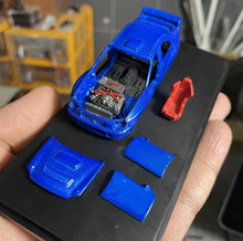 Load image into Gallery viewer, 1:64 Blue JDM Impreza WRX STI Engine Body Model Diecast Resin Car New