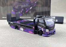 Load image into Gallery viewer, CC 1:64 Cartoon H300 Custom Tow Flatbed Truck Model Diecast Metal Car New Collection