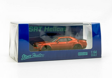 Load image into Gallery viewer, SH 1:64 Metal Orange SRT Hellcat Muscle Sports Model Diecast Metal Car New Collection