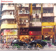 Load image into Gallery viewer, 1:64 Painted Figure Mini Model Miniature Resin Diorama Toy Mountain Bike Bicycle