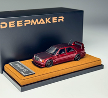 Load image into Gallery viewer, Deepmaker 1:64 Red 190E EVOII Widebody Sports Model Diecast Resin Car New Collection