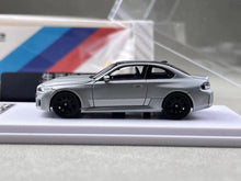 Load image into Gallery viewer, Howie 1:64 Gray M2 G87 Coupe Sports Power Model Diecast Metal Car New Collection