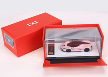 Load image into Gallery viewer, DMH 1:64 Pink Laferrari Aperta Super Racing Sports Model Diecast Resin Car New Collection