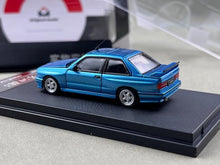 Load image into Gallery viewer, OM 1:64 Blue M3 E30 Widebody Sports Model Diecast Metal Car New Collection