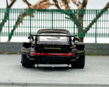 Load image into Gallery viewer, SW 1:64 Black RWB 911 Charlene Sports Low Spoiler Model Diecast Metal Car New Collection