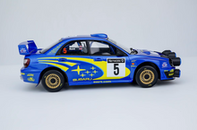 Load image into Gallery viewer, Otto 1:18 JDM Blue Impreza WRC STI Rally Sports Model Diecast Resin Car New