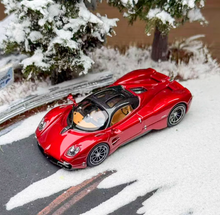 Load image into Gallery viewer, LCD 1:64 Red Utopia Racing Sports Model Diecast Metal Car New Collection