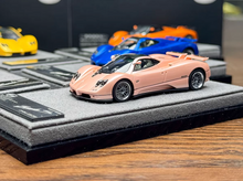 Load image into Gallery viewer, FIGART 1:64 Pink Zonda C12s Sports Model Diecast Resin Car New Collection