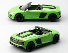 Load image into Gallery viewer, CCA 1:39 AUDI R8 Spyder Convertible Racing Sports Model Toy Diecast Metal Car BN