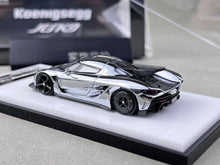 Load image into Gallery viewer, HKM 1:64 Plating Silver Jesko Absolut Racing Sport Model Diecast Metal Car New Collection