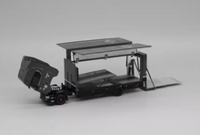 Load image into Gallery viewer, GCD 1:64 Grey Scania S730 Enclosed Double Deck Tow Truck Model Diecast Metal