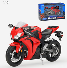 Load image into Gallery viewer, WELLY 1:10 Red CBR1000 RR Sports Racing Model Diecast Metal Motorcycle