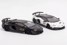 Load image into Gallery viewer, RM 1:64 Aventador SVJ #63 Racing Sports Model Diecast Metal Car New Collection