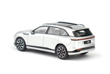 Load image into Gallery viewer, XCARTOYS 1:64 Silver Xpeng G9 EV Electric Vehicle SUV Model Diecast Metal Car