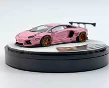 Load image into Gallery viewer, PGM 1:64 Pink LBWK Aventador LP700-4 Round Sports Model Diecast Metal Car New Collection