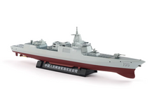 Load image into Gallery viewer, 1:850 Military PLA 055 #106 Guided Missile Destroyed Ship Model Diecast Metal