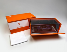 Load image into Gallery viewer, U2 1:64 Blue Carbon Zonda 760LH Racing Sports Model Diecast Resin Car New