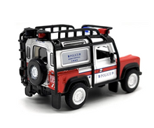 Load image into Gallery viewer, 1:76 HK Police Defender 90 SUV Off Road Classic Model Diecast Metal Car