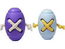 Load image into Gallery viewer, Dog Toys Chew Puppy Rubber Rope Toy Durable Aggressive Chewers Pet Oval Feeding