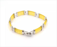 Load image into Gallery viewer, Nature Jade Beaded Bracelet Jewelry Blessing Lucky Fortune Gift For Her Yellow s