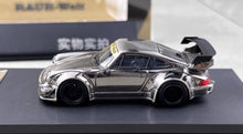 Load image into Gallery viewer, Star 1:64 Titanium Silver RWB 964 GT Racing Sports Model Diecast Metal Car New Collection