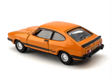 Load image into Gallery viewer, 1:76 Orange Capri MK3 Hatchback Classic Sports Model Diecast Metal Car New Collection