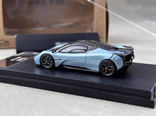 Load image into Gallery viewer, 7cm 1:64 Ice Blue GMA T.50 Racing Sports Model Diecast Metal Car New Collection
