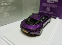 Load image into Gallery viewer, XG 1:64 Purple DB12 Coupe Racing Sports Model Diecast Metal Car New Collection