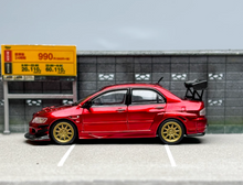 Load image into Gallery viewer, CM 1:64 Red JDM Lancer Evo 9 IX Voltex Sports Model Diecast Metal Car New Collection