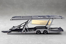 Load image into Gallery viewer, 1:64 Silver Benz Actros Gigaspace Semi Trailer Truck Model Diecast Metal Car