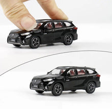 Load image into Gallery viewer, JKM 1:64 Black Crown Kluger City SUV Sports Model Metal Diecast Car New