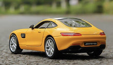 Load image into Gallery viewer, Maisto 1:24 Yellow AMG GT Racing Sports Model Toy Diecast Metal Car BN