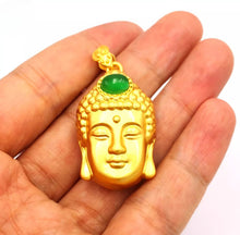 Load image into Gallery viewer, Nature Jade Budha Pendant Necklace Gift Jewelry charm Blessing Lucky Fortune new