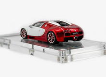 Load image into Gallery viewer, Mortal 1:64 White Red 2010 Veyron Super Sports Model Diecast Metal Car New Collection