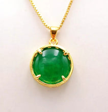 Load image into Gallery viewer, Nature Jade Deer Reindeer Pendant Necklace Gift Jewelry charm Blessing Lucky a