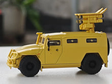 Load image into Gallery viewer, Masdi 1:64 Military Yellow GAZ SPM-2 Tiger Armored Model Diecast Metal Car BN