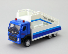 Load image into Gallery viewer, CCA 1:72 Volvo Airplane Boarding Vehicle Truck Model Toy Diecast Metal Car BN