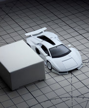 Load image into Gallery viewer, PSC 1:64 White LP800-4 Racing Sports Model Diecast Metal Car New Collection