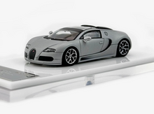 Load image into Gallery viewer, Mortal 1:64 Matte Silver 2010 Veyron Super Sports Model Diecast Metal Car New Collection