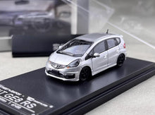 Load image into Gallery viewer, SW 1:64 Silver Fit Jazz GE8 RS Sports Model Diecast Metal Car New Collection