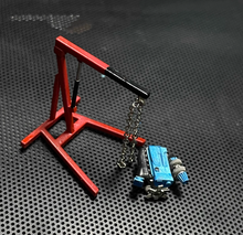 Load image into Gallery viewer, 1:64 GTR R34 Parts RB26 Engine Lifting Bracket Garage Scene Model Resin Car