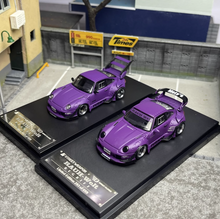 Load image into Gallery viewer, SW 1:64 Purple 993 Rotana RWB Widebody Classic Sports Model Diecast Metal Car