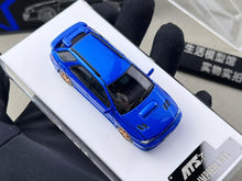 Load image into Gallery viewer, ATS 1:64 Blue IMPREZA WRX STI GC Wagon Sport Open Model Diecast Metal Car New Collection