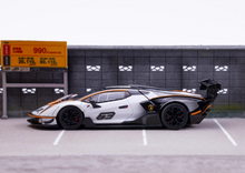 Load image into Gallery viewer, HH 1:64 White Essenza SCV12 Racing Sports Model Diecast Metal Car New Collection